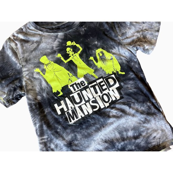 DISNEY PARKS Haunted Mansion Tie Dye T Shirt Tee Size Small EUC - Picture 3 of 6